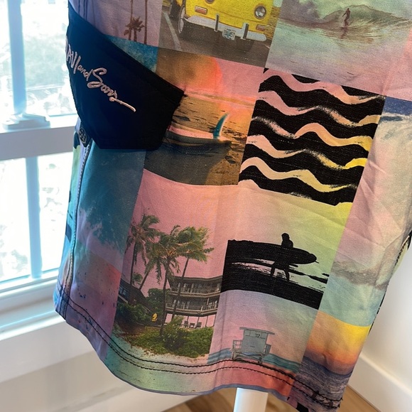 maui and sons board shorts, size 36 - Picture 2 of 5